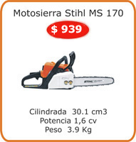 Motosierra STIHL ms 170